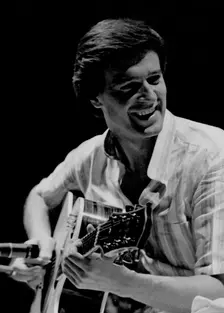 John McLaughlin, jazz guitarist, bandleader and composer, London , 1976. Artist: Brian O'Connor