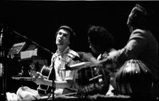 John McLaughlin, London, 1975. Creator: Brian O'Connor