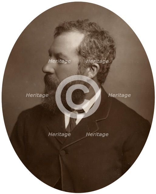 John MacWhirter, ARA, HRSA, Scottish painter, 1883.Artist: Lock & Whitfield