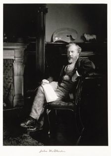 John MacWhirter, RA, c1889-1891. Creator: Ralph W Robinson