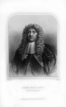 John Maitland, 1st Duke of Lauderdale, Scottish politician, (1870).Artist: R Page