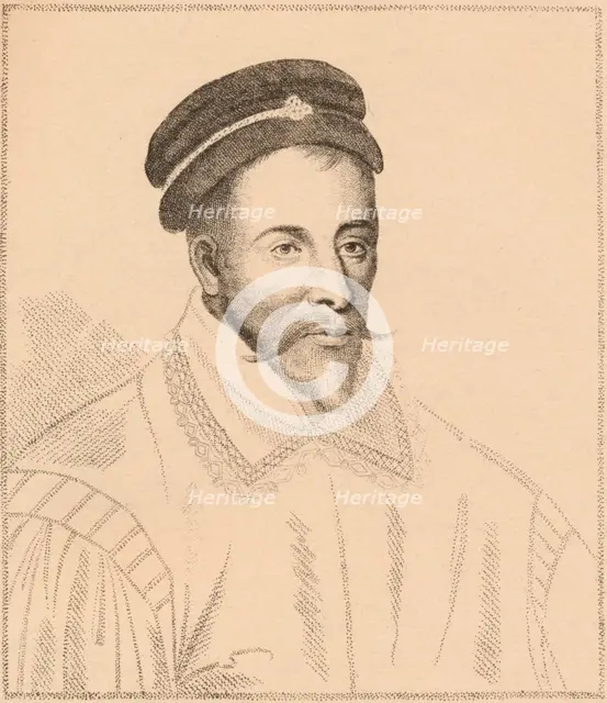 John Maitland, 1st Lord Maitland of Thirlestane, (1537-1595), 1889. Artist: James Stillie