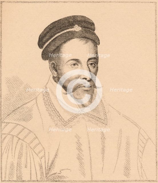 John Maitland, 1st Lord Maitland of Thirlestane, (1537-1595), 1889. Artist: James Stillie