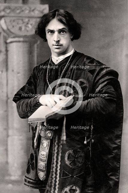 John Martin Harvey (1863-1944), English actor, 1907.Artist: Ellis & Walery