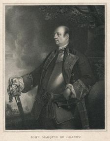 John, Marquis of Granby c1758-1760, (1810). Creator: William Bond