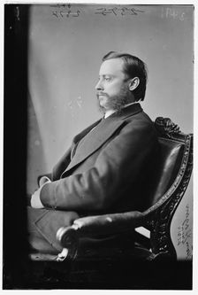 John Marshall Hagans of West Virginian, between 1870 and 1880. Creator: Unknown