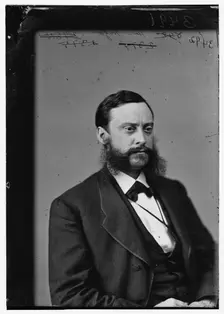 John Marshall Hagans of West Virginian, between 1870 and 1880. Creator: Unknown