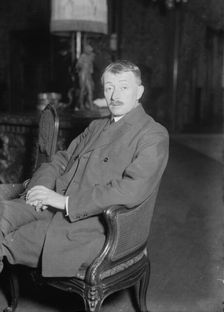 John Masefield, 1916. Creator: Bain News Service