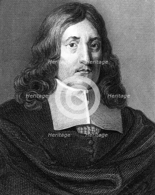 John Milton, 17th century English poet, (1820).Artist: JT Wedgwood