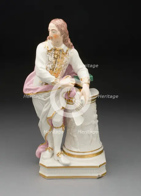 John Milton, Derby, 1811/48. Creator: Bloor Derby Porcelain Manufactory.