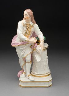 John Milton, Derby, 1811/48. Creator: Bloor Derby Porcelain Manufactory
