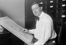 John Miller Baer, Rep. from North Dakota, 1917. Creator: Harris & Ewing