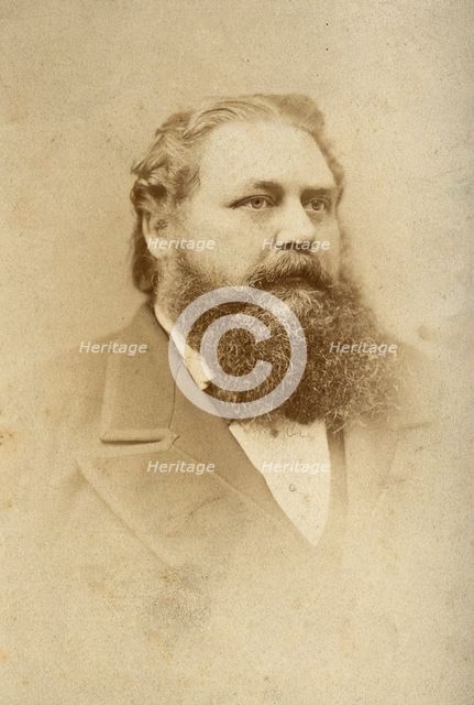 John Milner Fothergill, late 19th century.  Creator: Barraud & Jerrard.