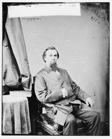 John Montgomery Crebs of Illinois, between 1860 and 1875. Creator: Unknown