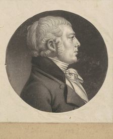John Moore White, 1798-1803. Creator: Charles Balthazar Julien Févret de Saint-Mémin