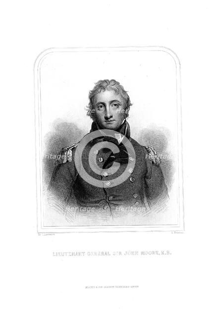 John Moore, Scottish-born British soldier. Artist: Unknown