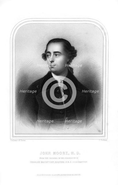 John Moore, Scottish physician and writer, (1870).Artist: J Cochran