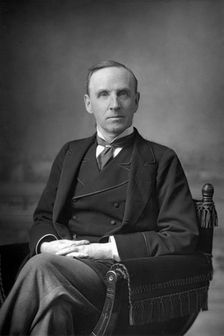 John Morley (1838-1923), 1st Viscount Morley of Blackburn, 1890.Artist: W&D Downey