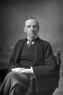 John Morley (1838-1923), 1st Viscount Morley of Blackburn, 1890.Artist: W&D Downey