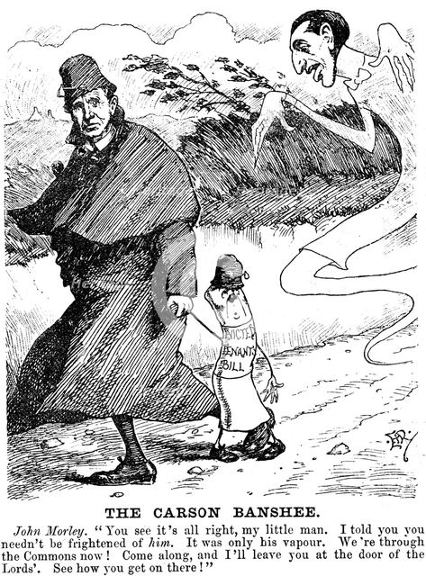John Morley, British Secretary for Ireland, 1894. Artist: Unknown