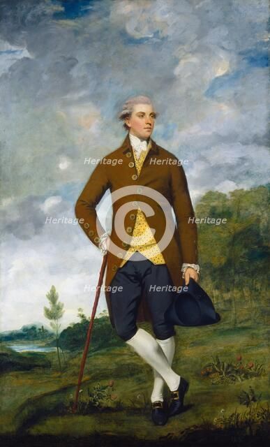 John Musters, 1777-c. 1780. Creator: Sir Joshua Reynolds.