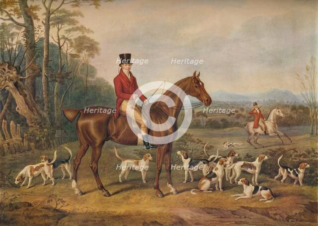 'John Mytton, Esq., Halston, Salop', c19th century. Artist: William Giller.