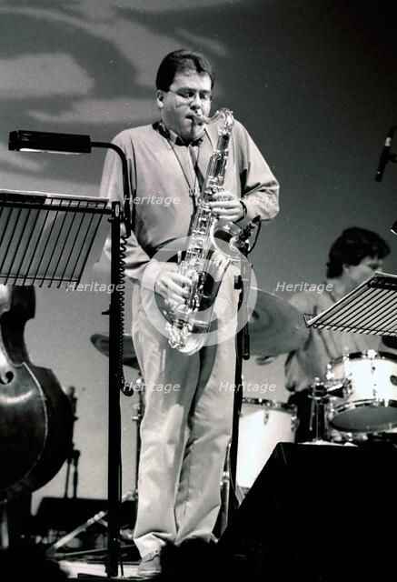 John Nugent, Brecon Jazz Festival, Powys, Wales, 1998. Artist: Brian O'Connor