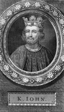John of England, (18th century).Artist: George Vertue