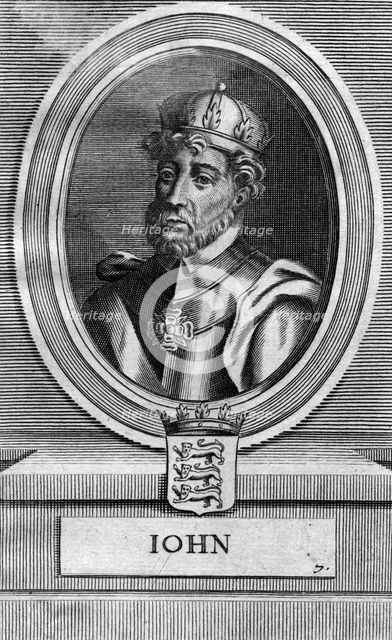 John of England, (1167-1216). Artist: Unknown