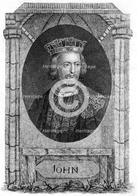 John of England, (1167-1216). Artist: Unknown