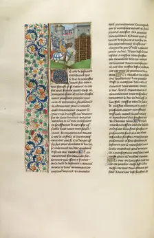 John of Gaunt Advancing against Betanzos, c1386; Chroniques (Book Three), about 1480-1483. Creator: Unknown