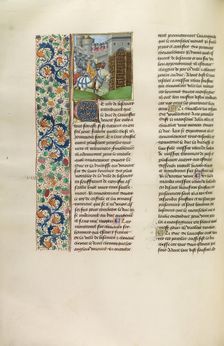 John of Gaunt Advancing against Betanzos, c1386; Chroniques (Book Three), about 1480-1483. Creator: Unknown