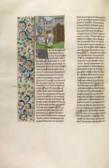 John of Gaunt Advancing against Betanzos, c1386; Chroniques (Book Three), about 1480-1483. Creator: Unknown