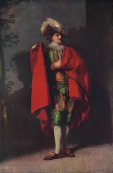 John Palmer as Count Almaviva in The Spanish Barber 1779, (1917). Artist: Henry Walton