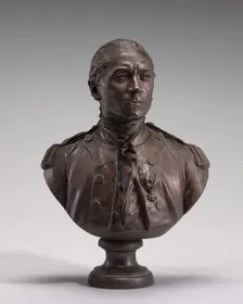 John Paul Jones, model 1780, cast 1921. Creator: Jean-Antoine Houdon