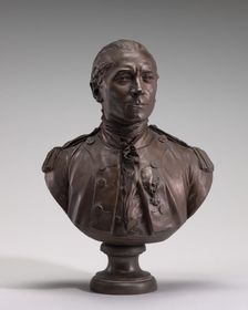 John Paul Jones, model 1780, cast 1921. Creator: Jean-Antoine Houdon
