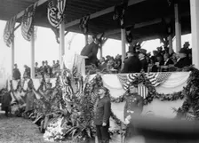 John Paul Jones - Dedication of Monument, 4/17/12 - Taft Speaking, 1912 April 17. Creator: Harris & Ewing