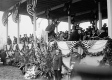 John Paul Jones - Dedication of Monument, 4/17/12 - Taft Speaking, 1912 April 17. Creator: Harris & Ewing