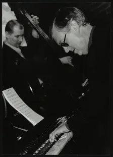 John Pearce and John Day playing at The Fairway, Welwyn Garden City, Hertfordshire, 2003. Creator: Denis Williams