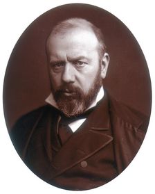 John Pettie, artist and Royal Academician, 1882. Creator: Lock & Whitfield