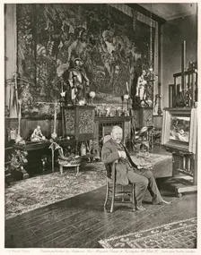 John Pettie, R.A., c1884. Creator: Joseph Parkin Mayall