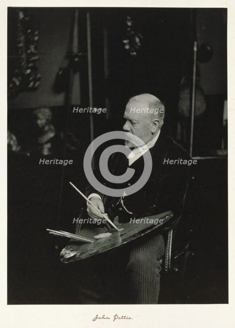 John Pettie, RA, c1889-1891. Creator: Ralph W Robinson.