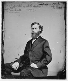 John Peter Cleaver Shanks of Indiana, between 1860 and 1875. Creator: Unknown