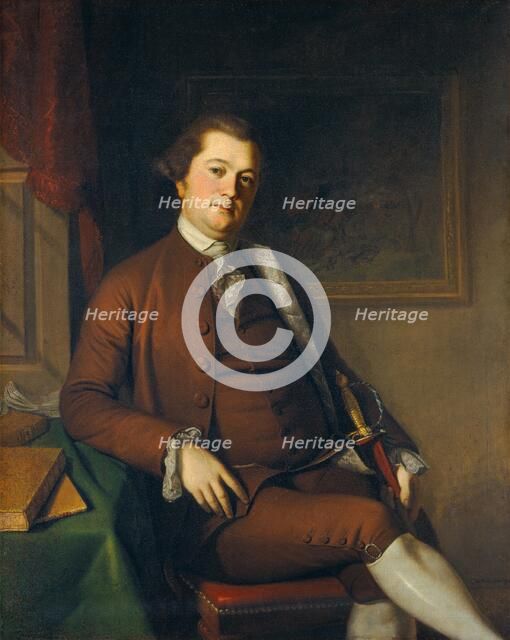 John Philip de Haas, 1772. Creator: Charles Willson Peale.