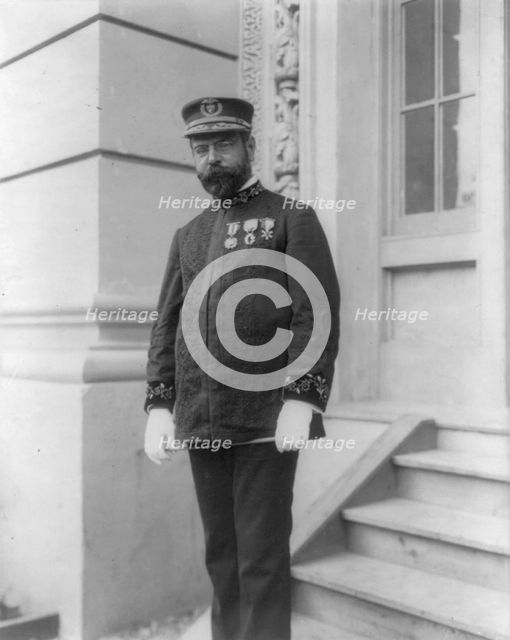 John Philip Sousa, (1904?). Creator: Frances Benjamin Johnston.