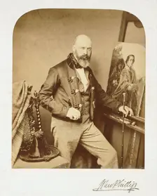 John Phillip RA, c1857. Creator: William Henry Lake Price