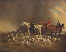 John Powlett and his Hounds, (c18th to 19th century), 1929