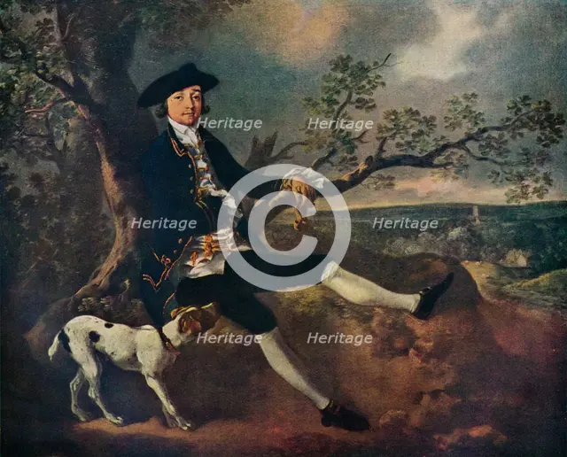 'John Plampin', c1752. Artist: Thomas Gainsborough.