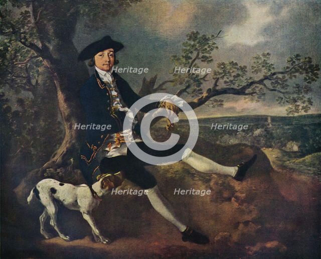 'John Plampin', c1752. Artist: Thomas Gainsborough.