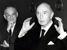 John Profumo (1915- ), Secretary of State for War, 1998. Creator: Unknown